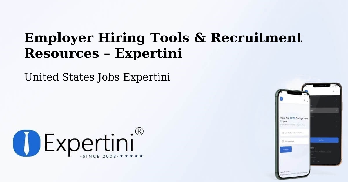 Employer Hiring Tools & Recruitment Resources – Lenexa - Lenexa, United States Jobs Expertini